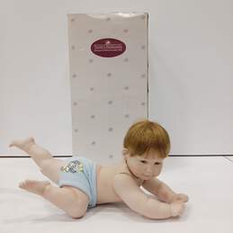 The Ashton Drake Galleries "Snug as a Bug in a Rug" Porcelain Doll w/Box