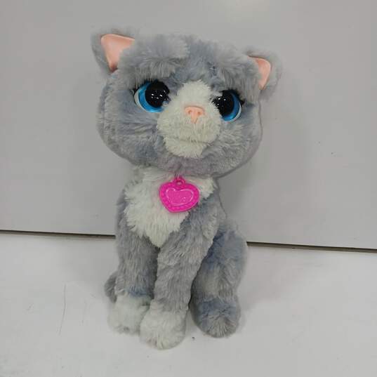 Furreal Friend "Bootsie" Gray Cat-Interactive Toy image number 1