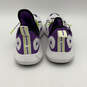Womens Sole Fury DV9250 White Purple Low Top Lace-Up Sneaker Shoes Size 8.5 image number 2
