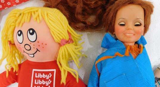 Vintage Vinyl & Plush Dolls Ideal Crissy Mattel Libby Holly Hobbie Horsman Uneeda Sleepy Eye image number 4