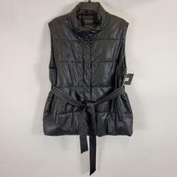 Marc New York Women Black Puffer Vest Sz XL NWT