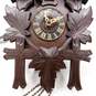 Vintage German Wood Forest Cuckoo Clock For Parts & Repair image number 5