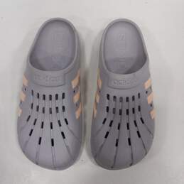 Adidas Adillete Unisex Perforated Clogs Size M9 W10 alternative image