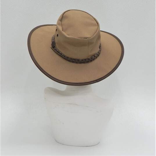 Vintage Barmah Squashy Leather Kangaroo Hat image number 3