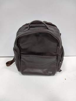 Bric's Brown Leather Backpack