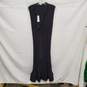 NWT Milly WM's 100% Polyester Black Maxi Cocktail Dress Size 12 image number 1