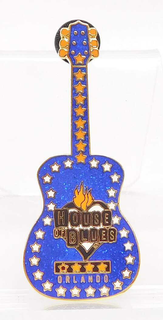 Hard Rock Cafe Planet Hollywood & House Of Blues Enamel Pins 55.8g image number 6