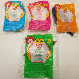 McDonald's Ty Teenie Beanie Babies Bundle Lot of 4 NIP alternative image