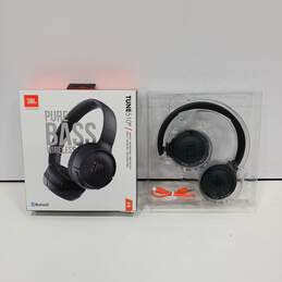 JBL by Herman Tune510BT Headphones w/Box and Accessories