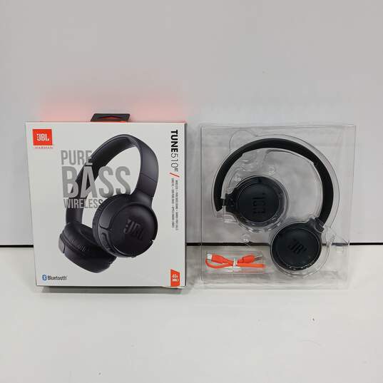 JBL by Herman Tune510BT Headphones w/Box and Accessories image number 1