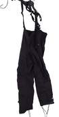 Women's Black Cold Weather Thermal Pants BIB Overalls Size Medium image number 1