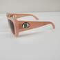 Burberry Daisy Frosted Pink Chunky Cat Eye Sunglasses BE4344 w/COA image number 3