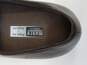 Munro American Women's Brown Leather Block Heel Comfort Shoes Size 6W image number 8