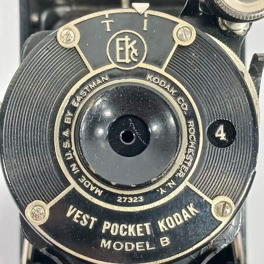 Vintage Eastman Kodak Vest Pocket Kodak Model B Film Camera w/Leather Case image number 5