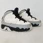 Nike  Baby Air Jordan 9 Retro Toddler Size  6C   Color Blac kWhite Gray image number 3