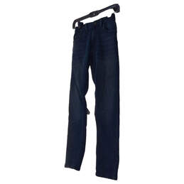 Boys Blue 511 Slim Fit Dark Wash Denim Straight Leg Jeans 12R 26X27 alternative image