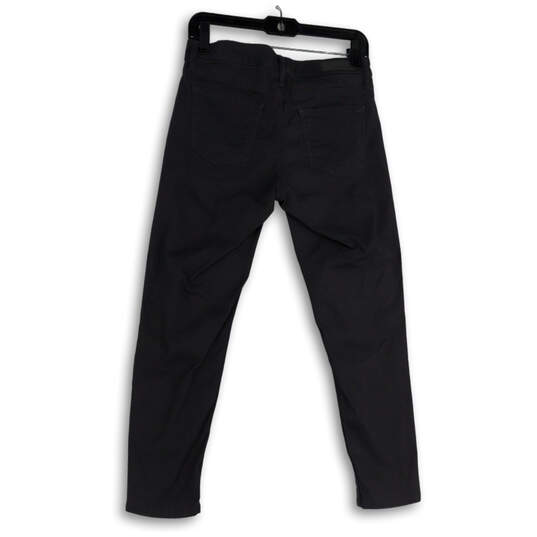 Womens Gray Denim Dark Wash Pockets Stretch Skinny Leg Jeans Size 6 C6 image number 2