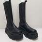 Lamoda Platform Chunky High Boots Black 6 image number 3