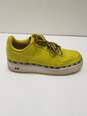 Nike Air Force 1 07 SE Premium Ribbon Overbranded Yellow Men's Size 9 image number 3
