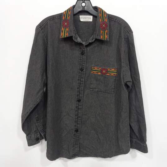 Women’s Vintage Pendleton Button-Up Shirt image number 1