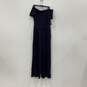 NWT New York & Company Womens Blue Sleeveless One Piece Jumpsuit Size M image number 2