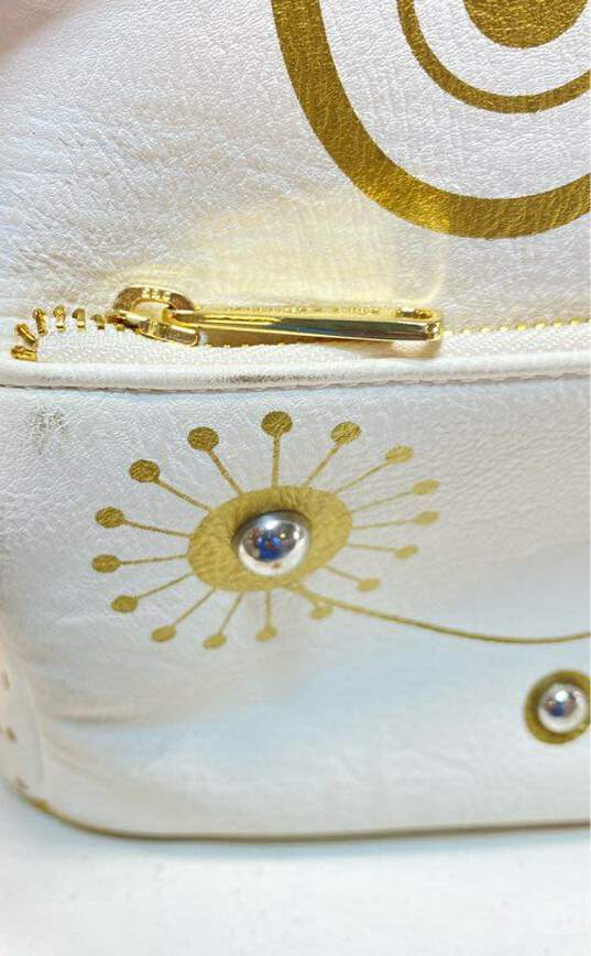 Loungefly X Disney It's A Small World Small Backpack White Gold image number 7