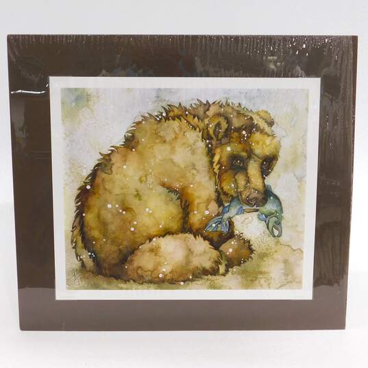 Karla Morreira Artist Signed Watercolor Art Prints Bear & Otter image number 2