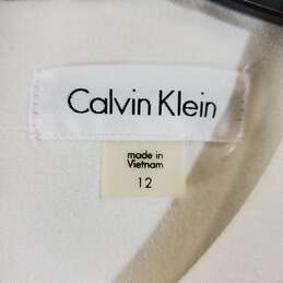 Calvin Klein Women Black/Wht Dress Sz 12 NWT alternative image