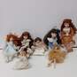 Bundle of 14 Assorted Porcelain Dolls w/Accessories image number 4