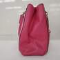Coach Christie Carryall Pink Crossgrain Leather Crossbody Handbag image number 5