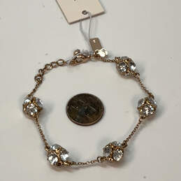 NWT Desginer Kate Spade Gold-Tone Marmalade Crystal Ball Chain Bracelet alternative image