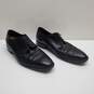 Cole Haan Oxford Dress Shoes Plain Toe Blucher Black Leather Mens Sz 10 1/2 image number 1