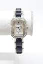 Brighton Silver Tone Icy & Black 'Encino & Turin' Watches 139.4g image number 3