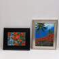 Bundle of 2 Assorted Framed Oil Paintings on Canvas image number 1