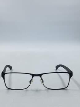 Emporio Armani Matte Gray Square Eyeglasses alternative image