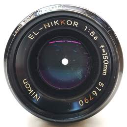 NIKON EL-NIKKOR 150mm f/5.6  150 mm Enlarging Lens-RARE alternative image