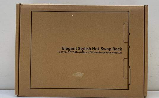 Elegabt Stylish Hot-Swap Rack 5.25" to 3.5" SATA 6 Gbps HDD image number 1