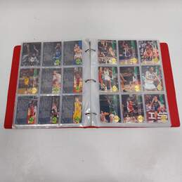 2.8lbs of Assorted Basketball Sports Trading Cards in Binder
