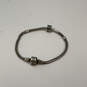 Designer Pandora 925 ALE Sterling Silver Snake Chain Bracelet With Charm image number 3