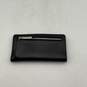 Kate Spade NY Womens Black Leather Card Holder Snap Bifold Wallet image number 2
