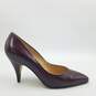 Gucci Leather Pump Women's Sz.35 Maroon image number 1