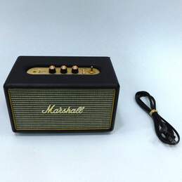 Marshall Brand Acton Model Wireless Bluetooth Speaker w/ Power Cable