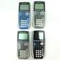 Texas Instruments TI-84 Plus Silver Edition Calculator Lot of 4 TESTED image number 1