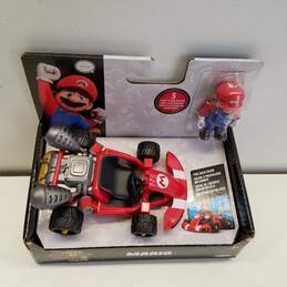 Nintendo Super Mario Bros Movie Red Toy Racer Kart 2023 Figure Jakks NIP