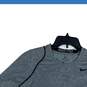 Nike Mens Gray Pro Dri-Fit Fitted Short Sleeve Activewear Pullover T-Shirt Sz S image number 3
