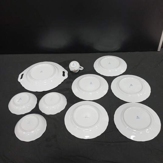 Bavaria Germany Set of Assorted China Plates & Serving Dishes image number 2