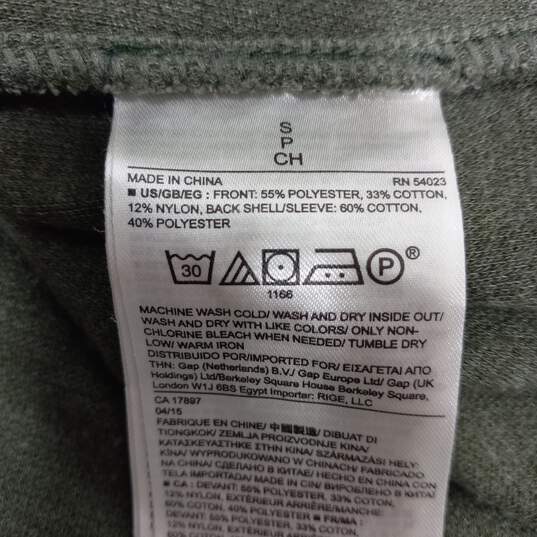 Banana Republic Men's Green Full Zip Button Up Shirt Jacket Utility Size S image number 5