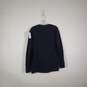 Mens Cotton Henley Neck Long Sleeve Pullover T-Shirt Size Large image number 2