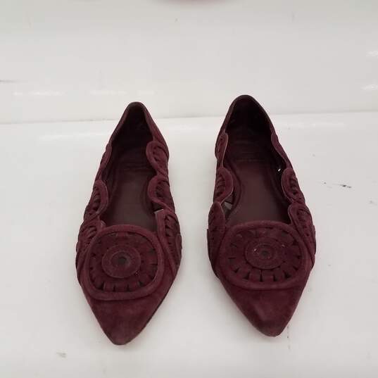 Tory Burch Suede Flats Size 6M image number 3