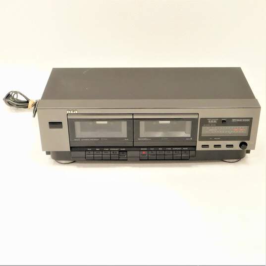 RCA Stereo Dual Cassette Deck image number 1